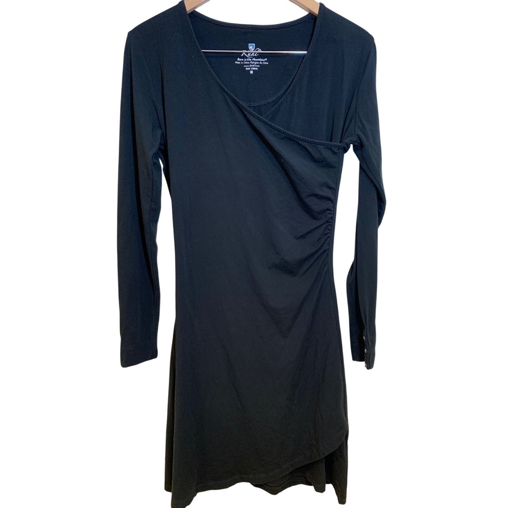 Kuhl Lea Dress M activewear Cotton Quiet Luxury Women comfort sporty minimalist
